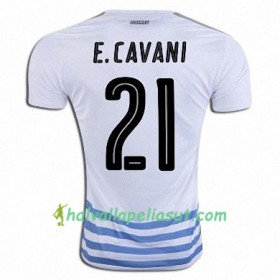 Jalkapallo Pelipaidat Uruguay EDINSON CAVANI Vieraspaita 2016/17 Lyhythihainen