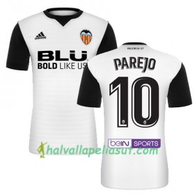 Jalkapallo Pelipaidat Valencia CF PAREJO Kotipaita 2017-2018 Lyhythihainen