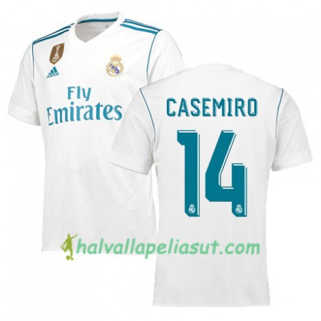 Jalkapallo Pelipaidat Real Madrid CASEMIRO 14 Kotipaita 2017-2018 Lyhythihainen
