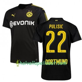 Jalkapallo Pelipaidat Borussia Dortmund PULISIC 22 Vieraspaita 2017-2018 Lyhythihainen