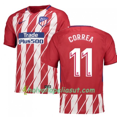 Jalkapallo Pelipaidat Atlético Madrid CORREA 11 Kotipaita 2017-2018 Lyhythihainen