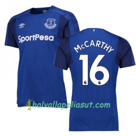 Jalkapallo Pelipaidat Everton MCCARTHY Kotipaita 2017-2018 Lyhythihainen