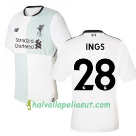 Jalkapallo Pelipaidat Liverpool INGS 28 Vieraspaita 2017-2018 Lyhythihainen