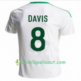 Jalkapallo Pelipaidat Pohjois-Irlanti STEVEN DAVIS Vieraspaita 2016/17 Lyhythihainen