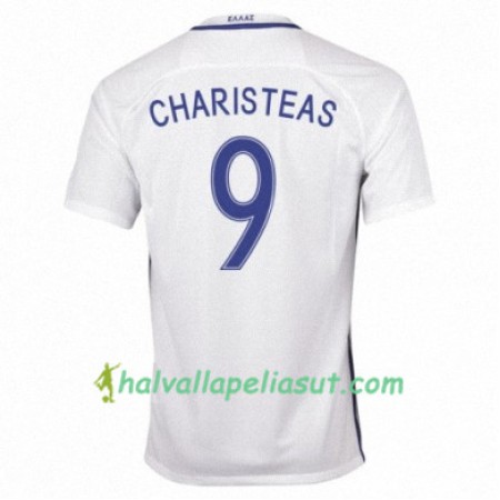 Jalkapallo Pelipaidat Kreikka ANGELOS CHARISTEAS Kotipaita 2016/17 Lyhythihainen