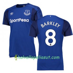 Jalkapallo Pelipaidat Everton BARKLEY Kotipaita 2017-2018 Lyhythihainen
