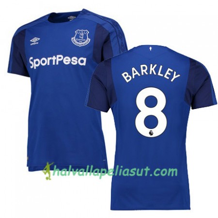 Jalkapallo Pelipaidat Everton BARKLEY Kotipaita 2017-2018 Lyhythihainen
