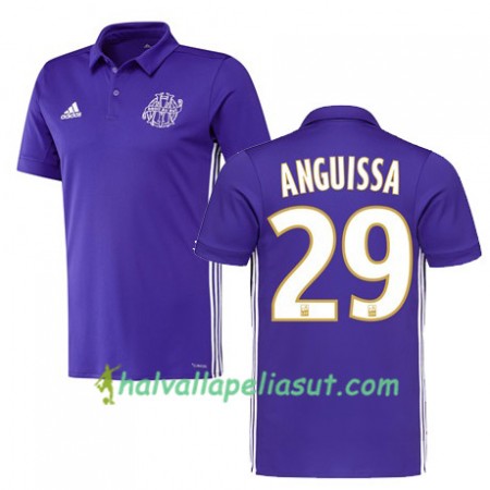 Jalkapallo Pelipaidat Olympique de Marseille ANDRE FRANK ZAMBO ANGUISSA 29 3 Paita 2017-2018 Lyhythihainen