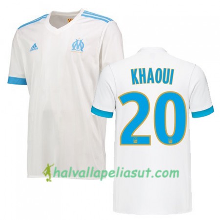 Jalkapallo Pelipaidat Olympique de Marseille SAIF EDDINE KHAOUI 20 Kotipaita 2017-2018 Lyhythihainen