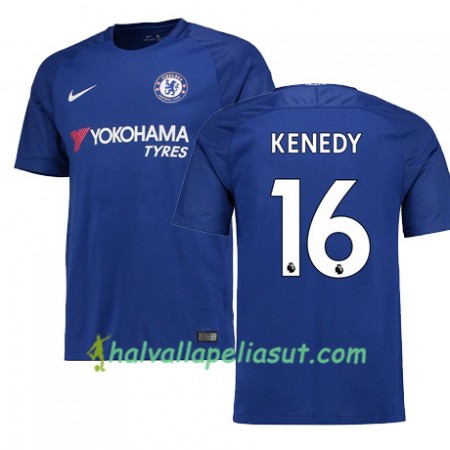 Jalkapallo Pelipaidat Chelsea KENEDY 16 Kotipaita 2017-2018 Lyhythihainen