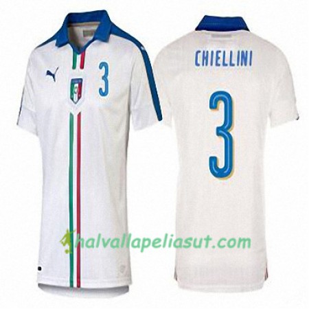 Jalkapallo Pelipaidat Italia GIORGIO CHIELLINI Vieraspaita Euro 2016