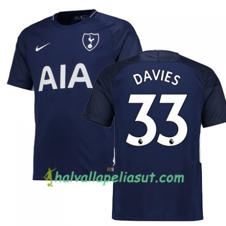 Jalkapallo Pelipaidat Tottenham Hotspur DAVIES 33 Vieraspaita 2017-2018 Lyhythihainen