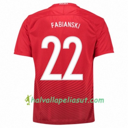 Jalkapallo Pelipaidat Puola LUKASZ FABIANSKI Vieraspaita Euro 2016