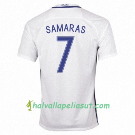 Jalkapallo Pelipaidat Kreikka GIORGOS SAMARAS Kotipaita 2016/17 Lyhythihainen