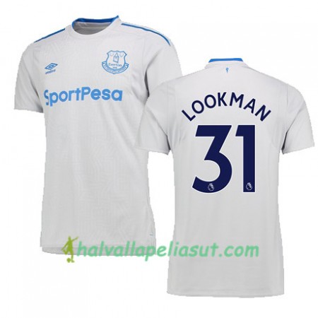 Jalkapallo Pelipaidat Everton LOOKMAN Vieraspaita 2017-2018 Lyhythihainen
