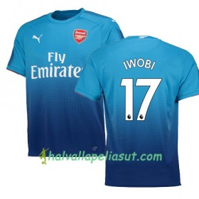 Jalkapallo Pelipaidat Arsenal IWOBI 17 Vieraspaita 2017-2018 Lyhythihainen