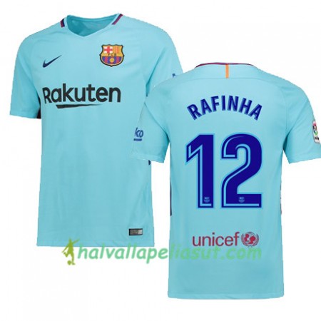 Jalkapallo Pelipaidat FC Barcelona RAFINHA 12 Vieraspaita 2017-2018 Lyhythihainen