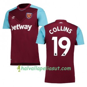 Jalkapallo Pelipaidat West Ham United COLLINS Kotipaita 2017-2018 Lyhythihainen