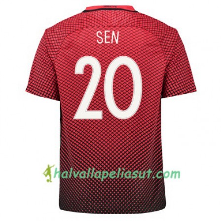 Jalkapallo Pelipaidat Turkki VOLKAN SEN Kotipaita Euro 2016