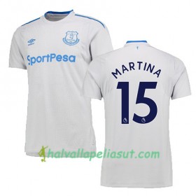 Jalkapallo Pelipaidat Everton MARTINA Vieraspaita 2017-2018 Lyhythihainen