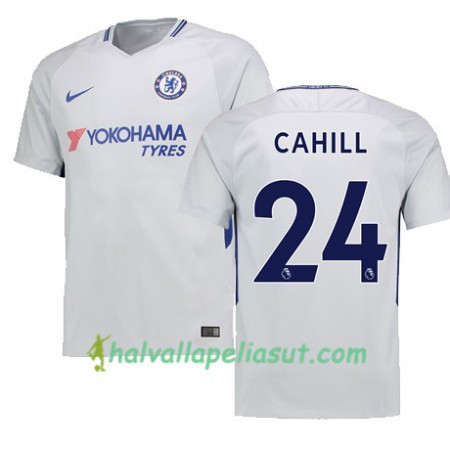 Jalkapallo Pelipaidat Chelsea CAHILL 24 Vieraspaita 2017-2018 Lyhythihainen