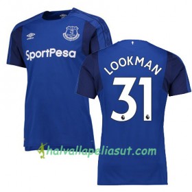 Jalkapallo Pelipaidat Everton LOOKMAN Kotipaita 2017-2018 Lyhythihainen