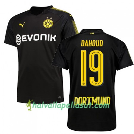Jalkapallo Pelipaidat Borussia Dortmund DAHOUD 19 Vieraspaita 2017-2018 Lyhythihainen