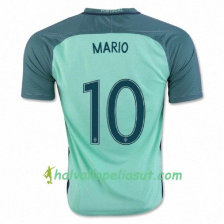 Jalkapallo Pelipaidat Portugali JOAO MARIO Vieraspaita Euro 2016