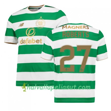 Jalkapallo Pelipaidat Celtic FC PATRICK ROBERTS Kotipaita 2017-2018 Lyhythihainen