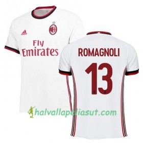 Jalkapallo Pelipaidat AC Milan AS RomaGNOLI 13 Vieraspaita 2017-2018 Lyhythihainen