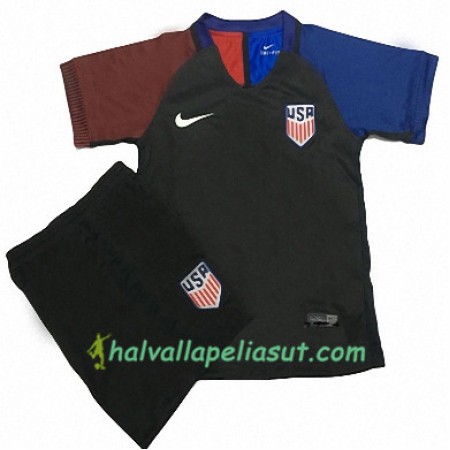 Jalkapallo Pelipaidat Yhdysvallat Lasten Vieraspaita 2016/17 Lyhythihainen