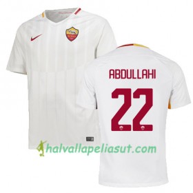 Jalkapallo Pelipaidat AS Roma ABDULLAHI 22 Vieraspaita 2017-2018 Lyhythihainen