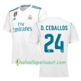 Jalkapallo Pelipaidat Real Madrid DANI CEBALLOS 24 Kotipaita 2017-2018 Lyhythihainen
