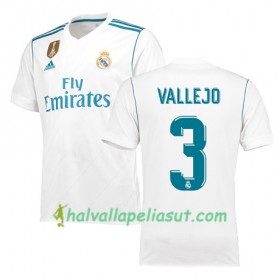Jalkapallo Pelipaidat Real Madrid JESUS VALLEJO 3 Kotipaita 2017-2018 Lyhythihainen