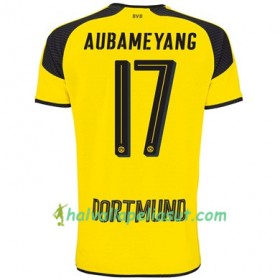 Jalkapallo Pelipaidat Borussia Dortmund AUBAMEYANG 17 3 Paita 2017-2018 Lyhythihainen