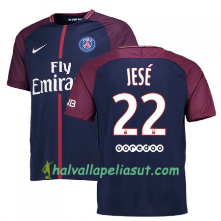 Jalkapallo Pelipaidat Paris SG JESE 22 Kotipaita 2017-2018 Lyhythihainen