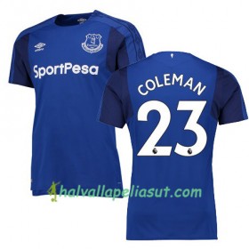 Jalkapallo Pelipaidat Everton COLEMAN Kotipaita 2017-2018 Lyhythihainen