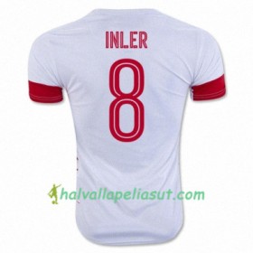 Jalkapallo Pelipaidat Sveitsi GOKHAN INLER Vieraspaita Euro 2016