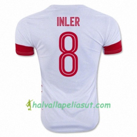 Jalkapallo Pelipaidat Sveitsi GOKHAN INLER Vieraspaita Euro 2016