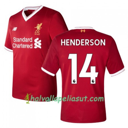 Jalkapallo Pelipaidat Liverpool HENDERSON 14 Kotipaita 2017-2018 Lyhythihainen
