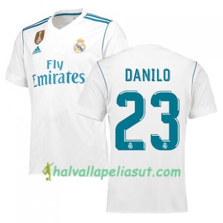 Jalkapallo Pelipaidat Real Madrid DANILO 23 Kotipaita 2017-2018 Lyhythihainen