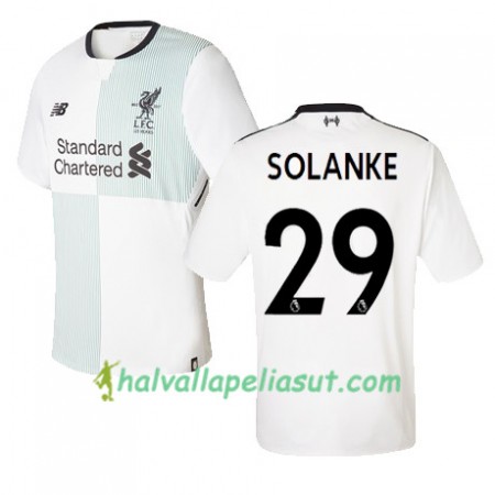 Jalkapallo Pelipaidat Liverpool SOLANKE 29 Vieraspaita 2017-2018 Lyhythihainen
