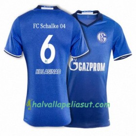 Jalkapallo Pelipaidat FC Schalke 04 KOLASINAC 6 Kotipaita 2017-2018 Lyhythihainen