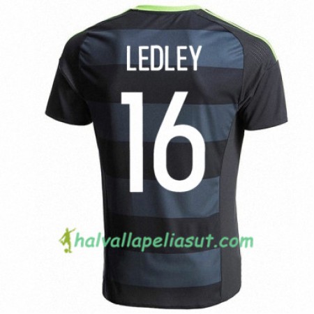 Jalkapallo Pelipaidat Wales JOE LEDLEY Vieraspaita Euro 2016