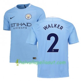 Jalkapallo Pelipaidat Manchester City KYLE WALKER 2 Kotipaita 2017-2018 Lyhythihainen