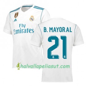 Jalkapallo Pelipaidat Real Madrid BORJA MAYORAL 21 Kotipaita 2017-2018 Lyhythihainen