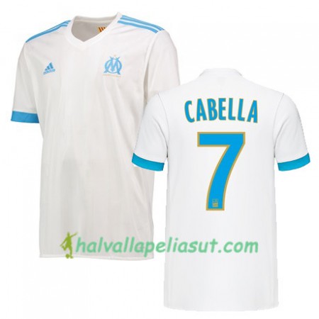Jalkapallo Pelipaidat Olympique de Marseille REMY CABELLA 7 Kotipaita 2017-2018 Lyhythihainen