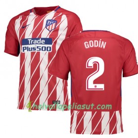 Jalkapallo Pelipaidat Atlético Madrid GODIN 2 Kotipaita 2017-2018 Lyhythihainen