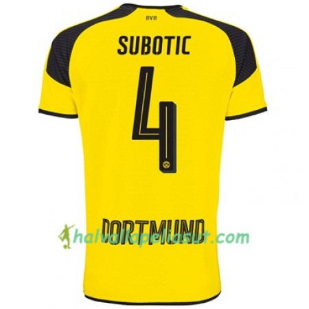 Jalkapallo Pelipaidat Borussia Dortmund SUBOTIC 4 3 Paita 2017-2018 Lyhythihainen