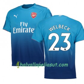 Jalkapallo Pelipaidat Arsenal WELBECK 23 Vieraspaita 2017-2018 Lyhythihainen